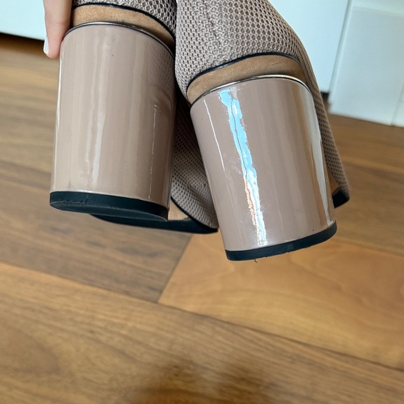 Alexander Wang Peep-Toe Sock Bootie - Picture 6 of 7